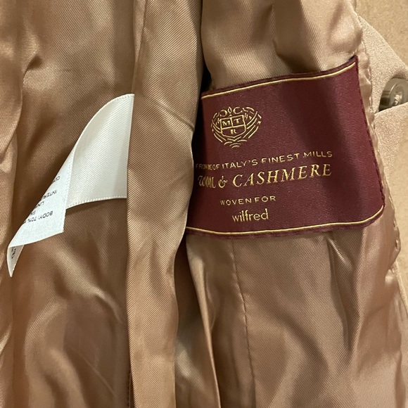 aritzia wilfred kerr wool coat camel - Picture 8 of 9